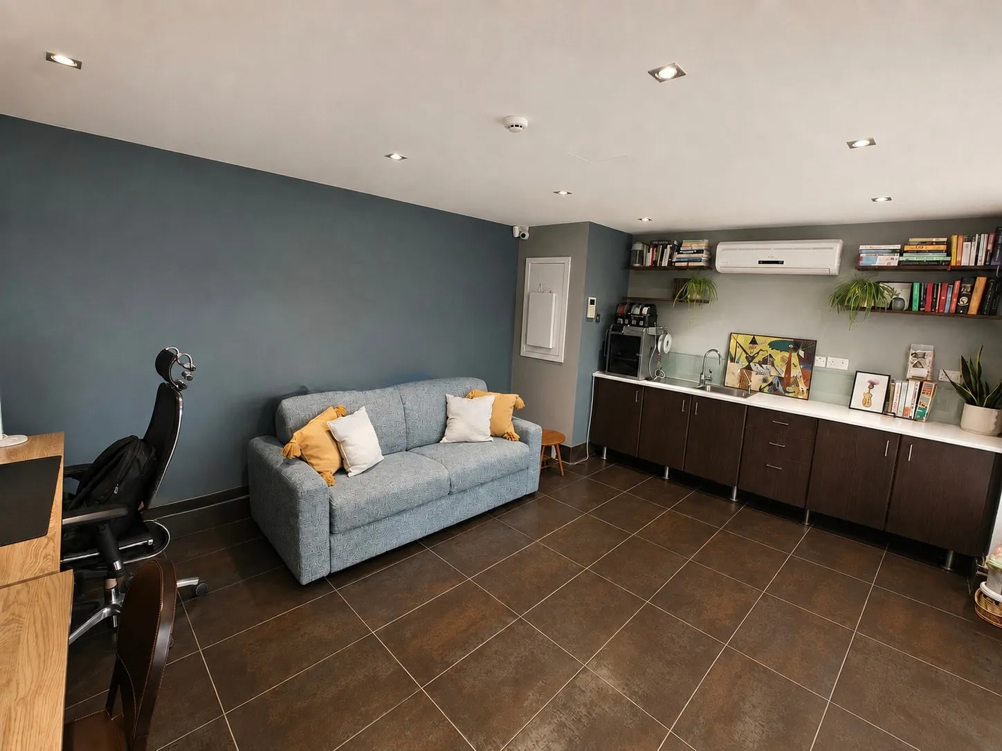 Roof-level room, currently a home office — House of Character, Siġġiewi